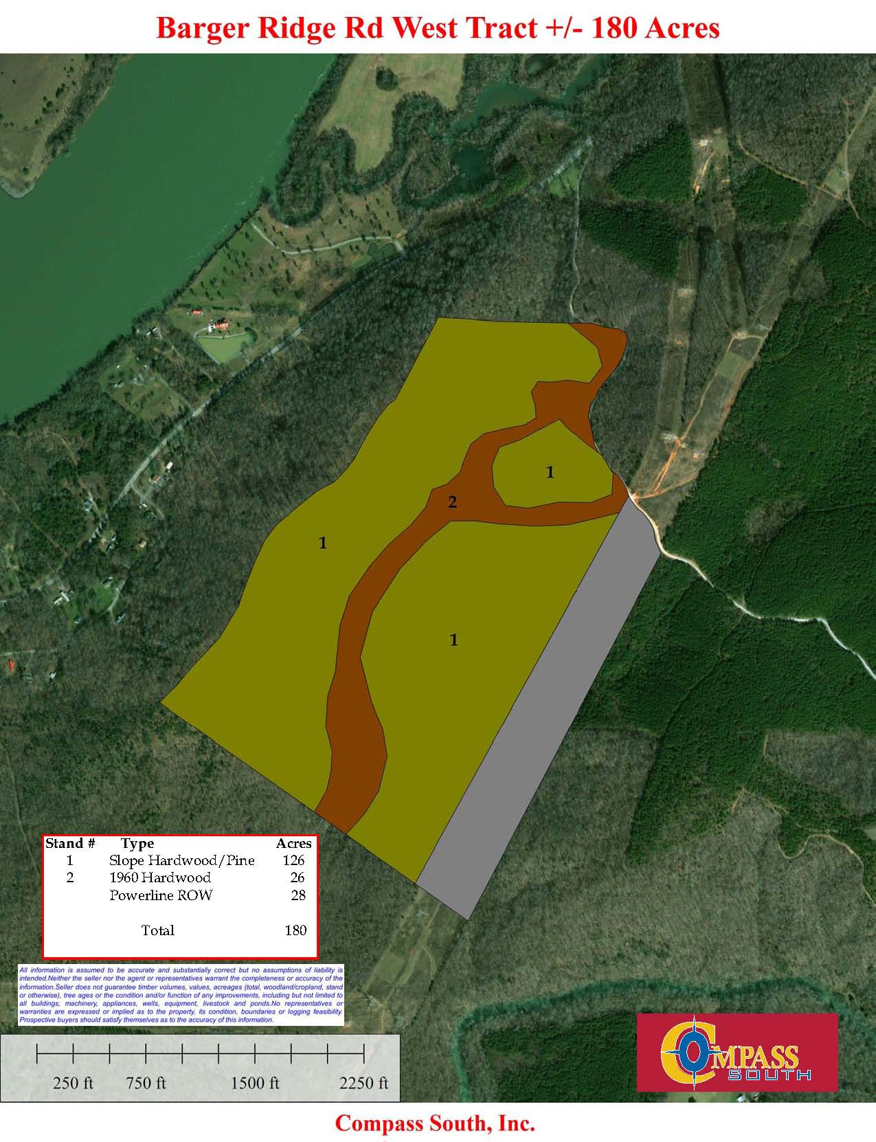 180 acres in Meigs County, Tennessee
