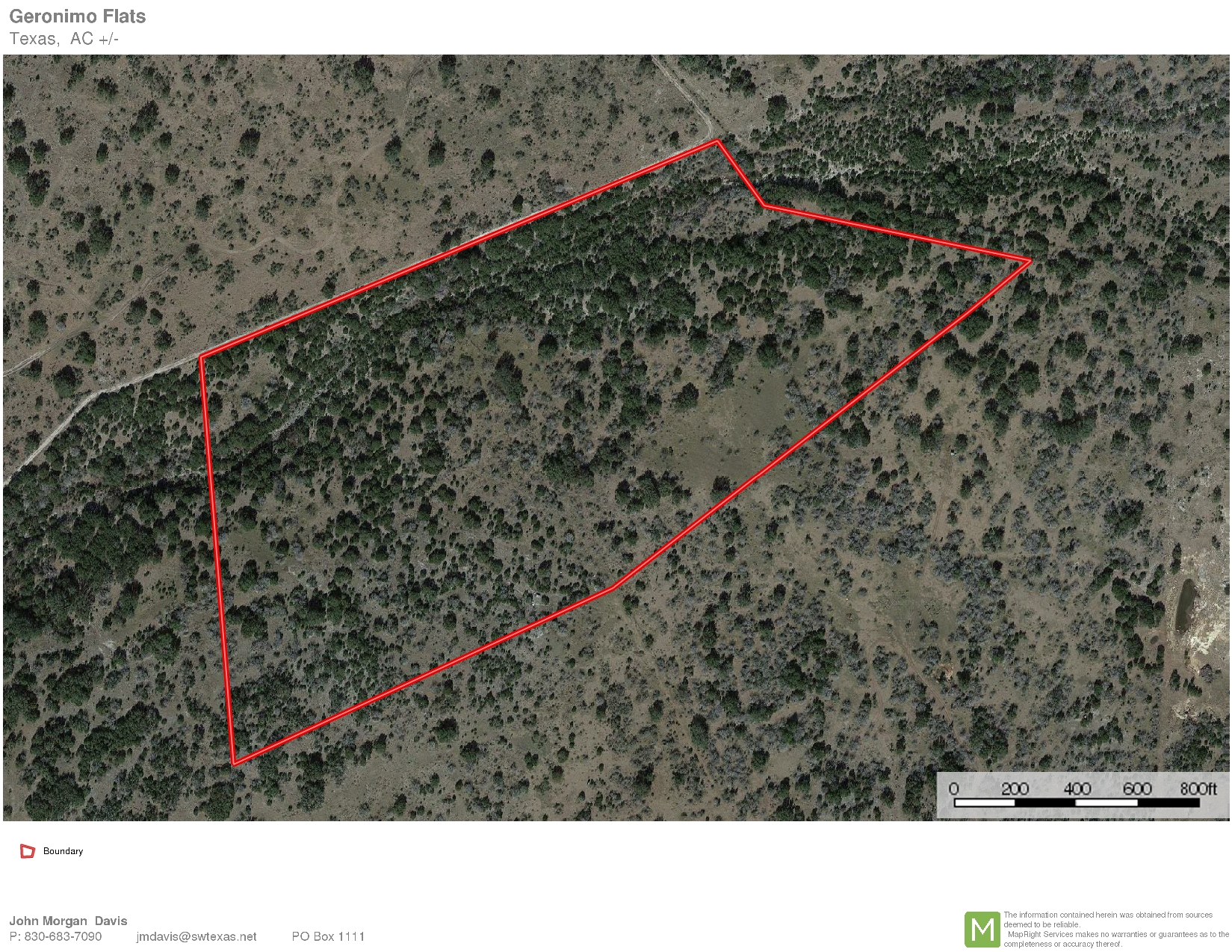 50 acres in Edwards County, Texas