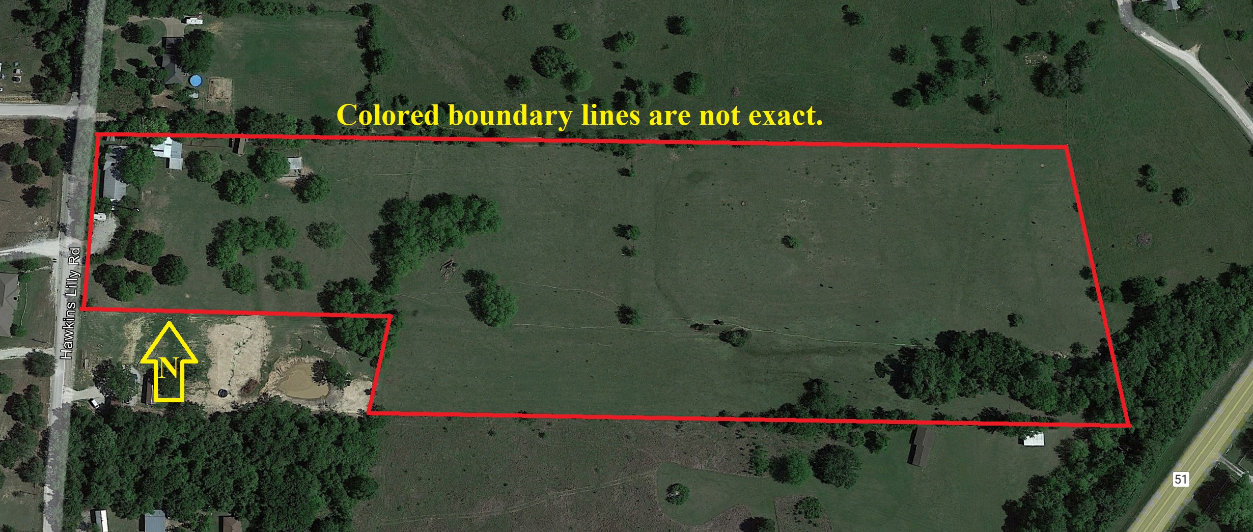 17 acres in Parker County, Texas