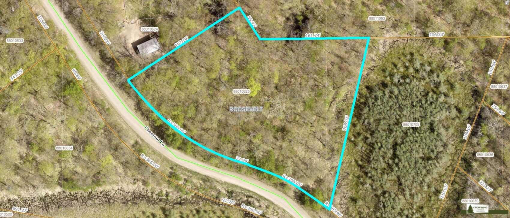 1.38 acres in Crow Wing County, Minnesota